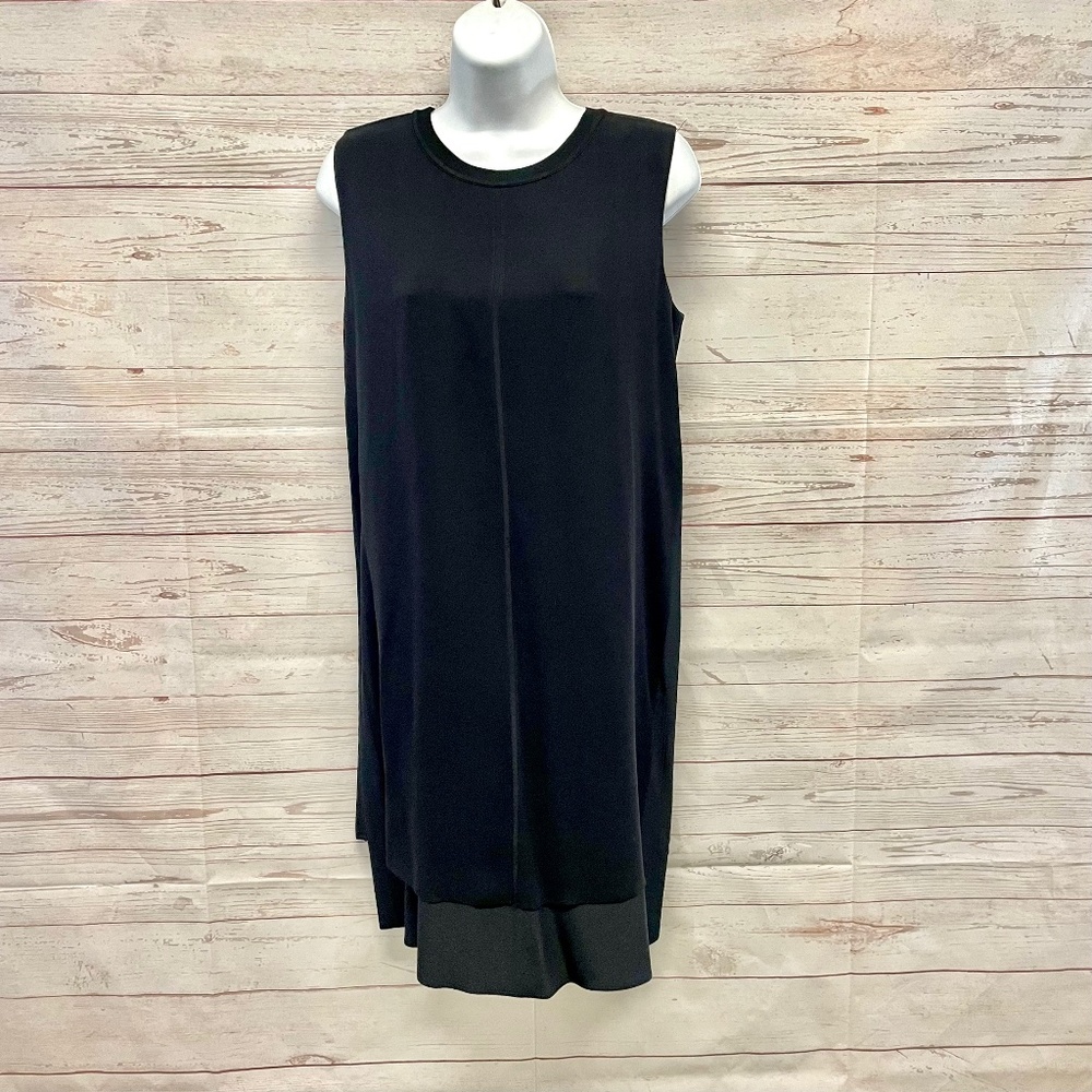 Vince Sleeveless Sheath Silk Dress